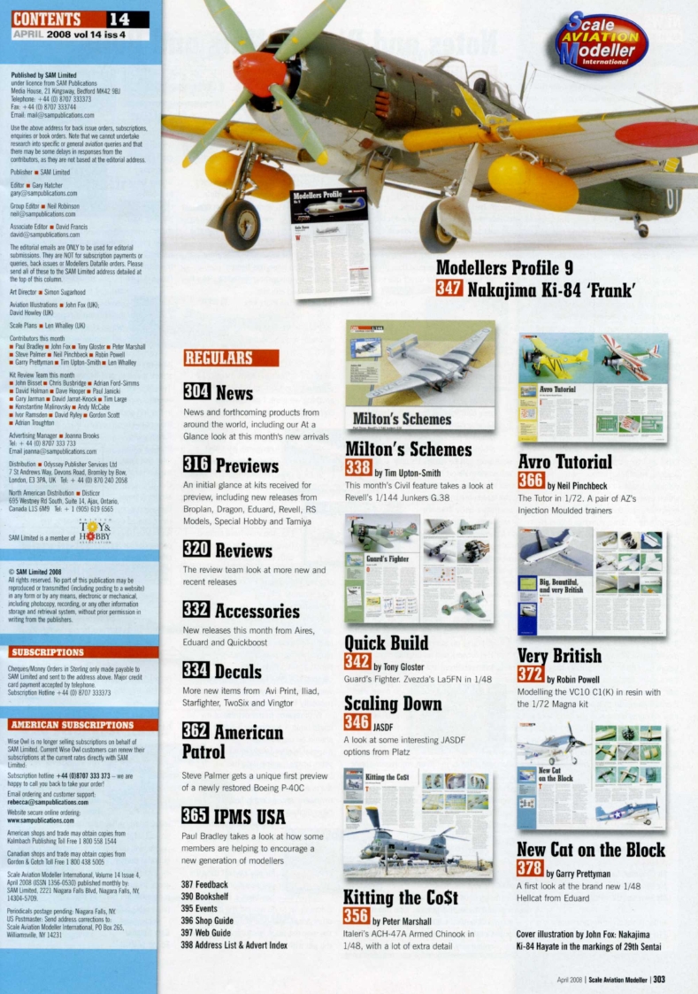 Scale Aviation Modeller International 2008-04